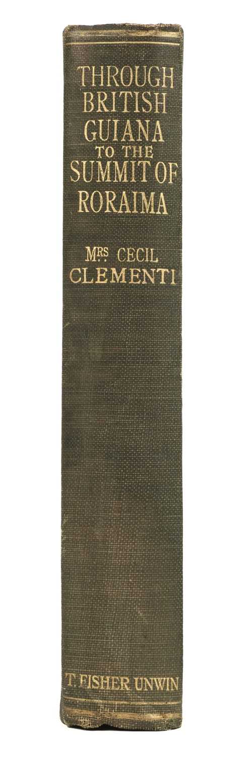 Lot 5 - Clementi (Mrs Cecil). Through British Guiana to the summit of Roraima, 1920