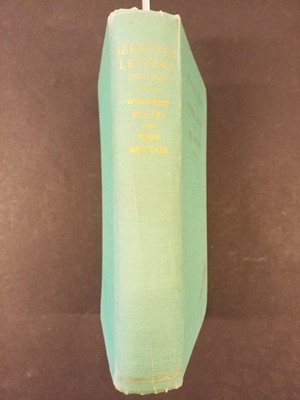 Lot 228 - Brittan (Vera & Geoffrey Handley-Taylor, editors). Selected Letters of Winifred Holtby