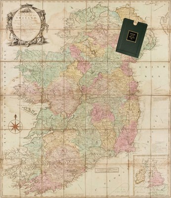 Lot 404 - Ireland. Carington Bowles (publisher), Bowles's new and Accurate Map of Ireland..., `1782