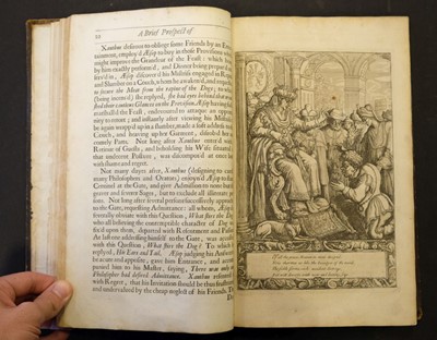 Lot 128 - Aesop. Aesop's Fables, with his life, 1703