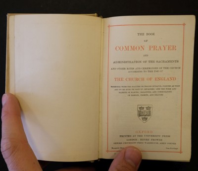 Lot 529 - Chivers (Cedric). The Book of Common Prayer, Oxford: University Press, early 20th c.