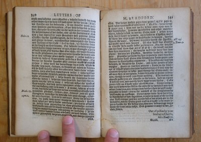 Lot 100 - Coverdale (Miles), Certain most godly, fruitful, and comfortable letters of... Martyrs of God, 1564