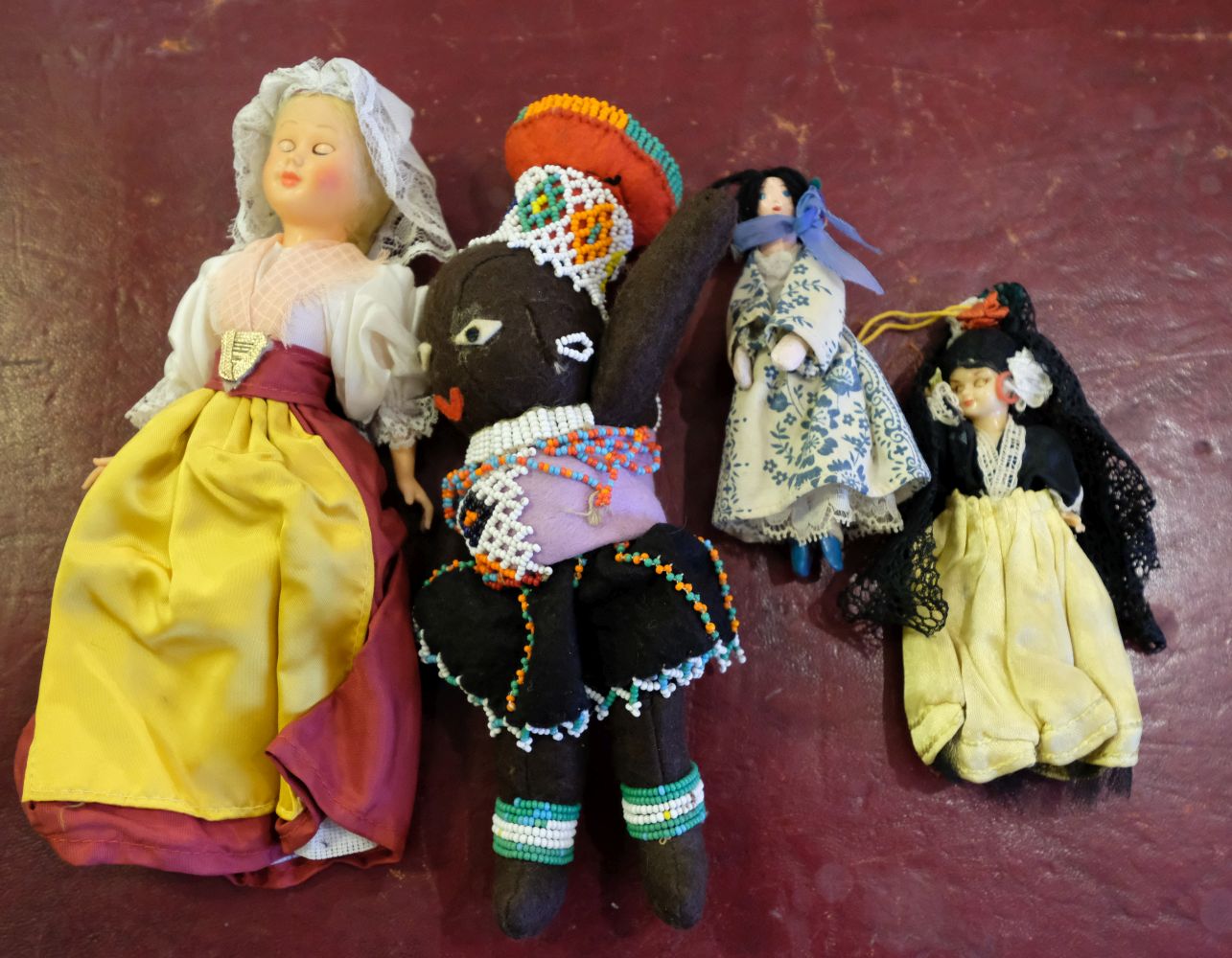 Lot 515 Dolls. A slave doll, late 19th century,
