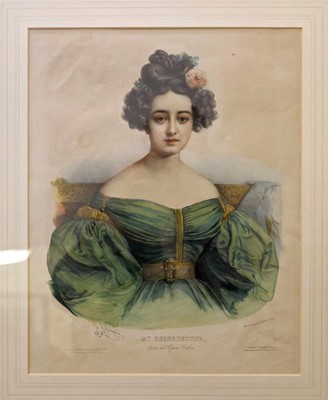 Lot 132 - Decaisne (Henri, 1799-1852). Maria Malibran as Desdemona in Rossini's Otello, circa 1831