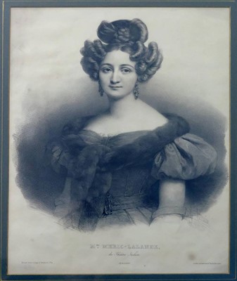 Lot 132 - Decaisne (Henri, 1799-1852). Maria Malibran as Desdemona in Rossini's Otello, circa 1831