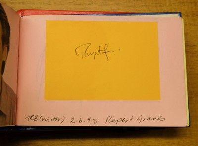 Lot 141 - Actors & Celebrities. A group of 11 small autograph albums