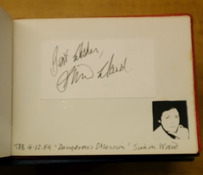 Lot 141 - Actors & Celebrities. A group of 11 small autograph albums