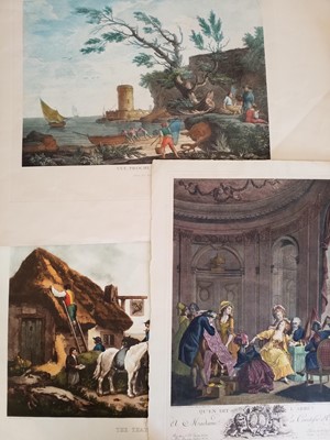 Lot 105 - Genre. A collection of approximately 115 prints, mostly 19th century [but later restrikes]