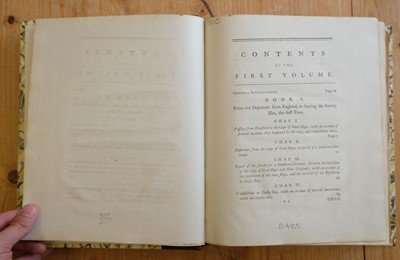 Lot 9 - Cook (Captain James). A Voyage towards the South Pole, 2 volumes, 1777