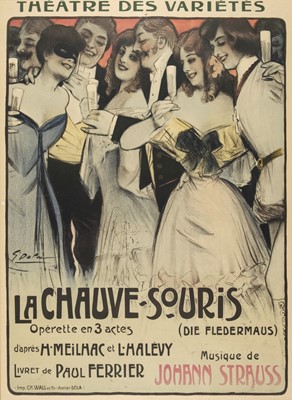 Lot 133 - Dola (Georges, 1872-1950). La Chauve-Souris (Die Fledermaus)