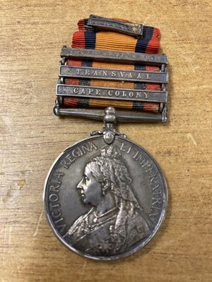 Lot 258 - Queen's South Africa 1899-1902. Trooper N Green, 19th Imperial Yeomanry