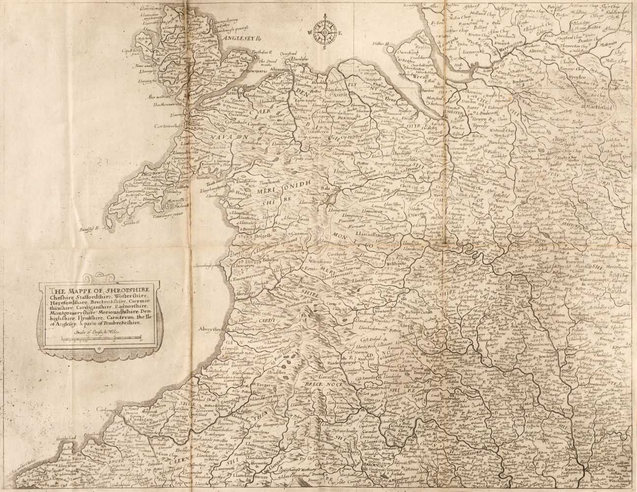 Lot 382 - England & Wales. Hollar (W.), The Kingdome of England & Principality of Wales..., 1644