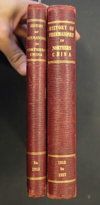 Lot 544 - Gratton (Frederick M). The History of Freemasonry in Shangai and Northern China, 1913