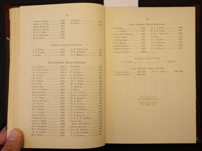 Lot 544 - Gratton (Frederick M). The History of Freemasonry in Shangai and Northern China, 1913