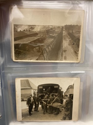 Lot 378 - Liberation of Bergen-Belsen Concentration Camp. Group of 40 vintage gelatin silver print photos