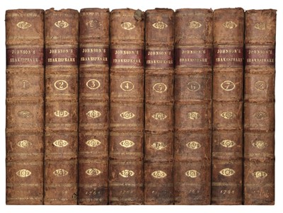 Lot 157 - Shakespeare (William). The plays...  London: H Woodfall, 1768