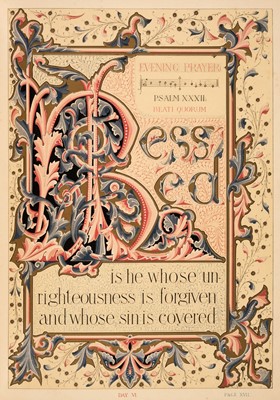 Lot 191 - Jones (Owen). The Psalms of David Illuminated, [London: Day & Son, 1861]