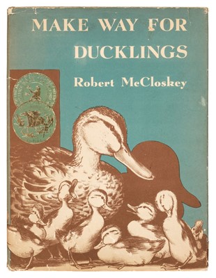 Lot 721 - McCloskey (Robert). Make Way for Ducklings, 1st edition, New York: Viking Press, 1941