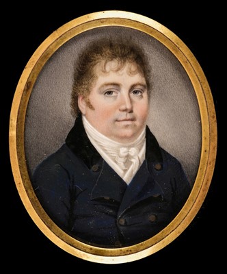 Lot 79 - English School. Portrait of Samuel Barton, circa 1810-1820