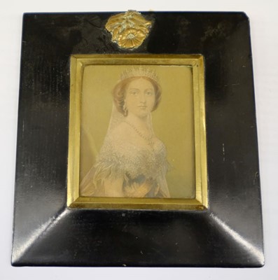 Lot 84 - Lewis (Grace Rosie, early 20th century). Portrait miniature of Cuthbert Preston Lewis