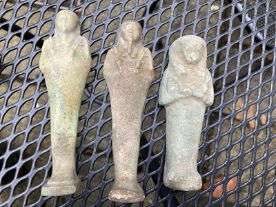 Lot 240 - Ancient Egypt. A collection of Egyptian shabti