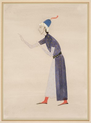 Lot 176 - Zinkeisen (Doris Clare, 1898-1991). Six gouache designs for theatre costumes