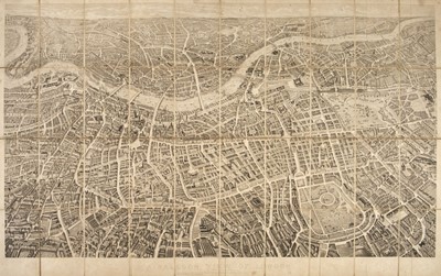 Lot 486 - London. Banks (John Henry & Co. publishers), A Balloon View of London..., 1851