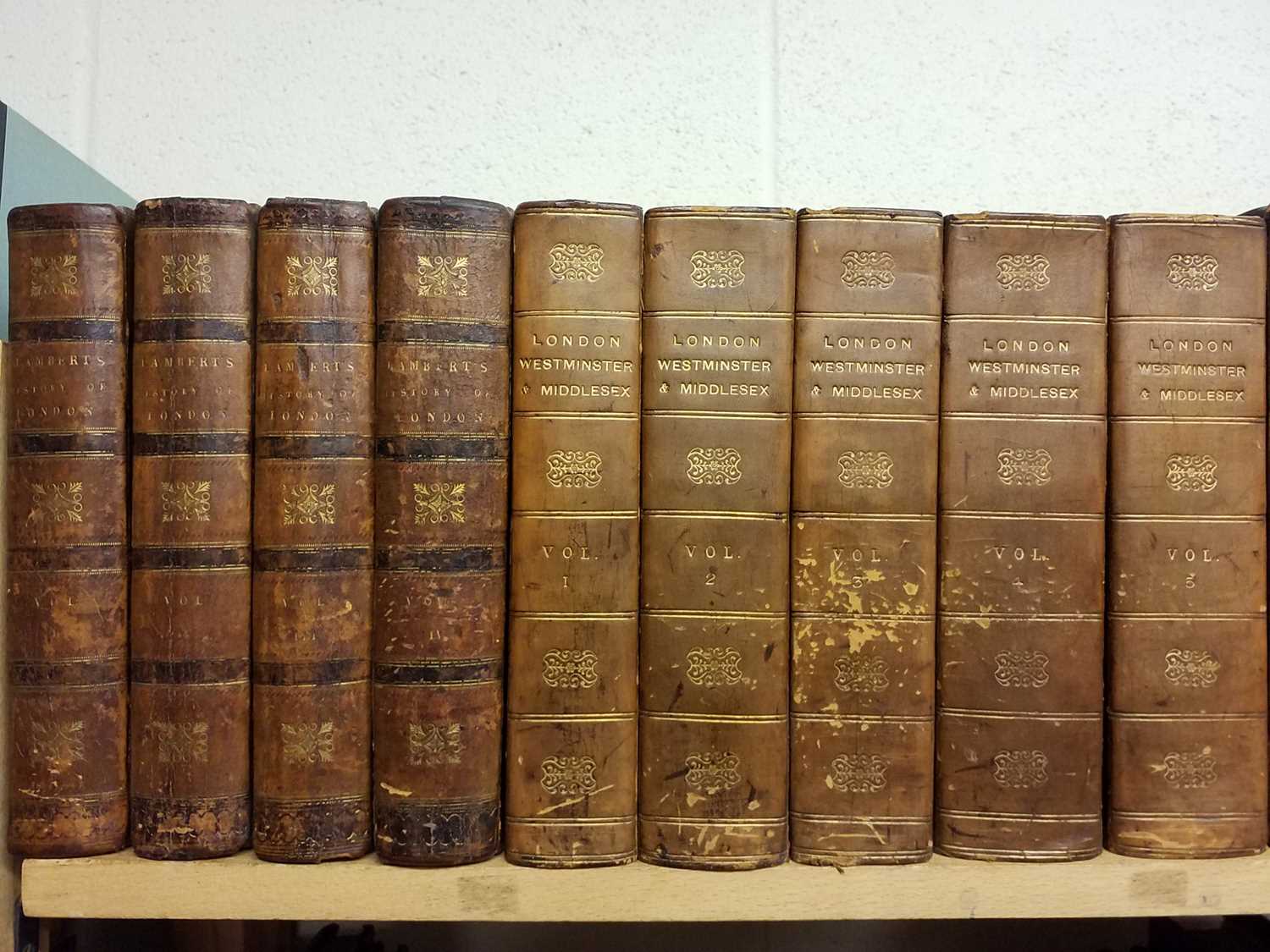 Lot 594 - London. A collection of antiquarian