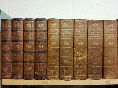 Lot 594 - London. A collection of antiquarian 19th-century London history & reference