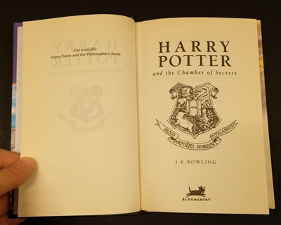 Lot 869 - Rowling (J.K). Harry Potter and the Philosopher's Stone, 1st edition, 11th printing
