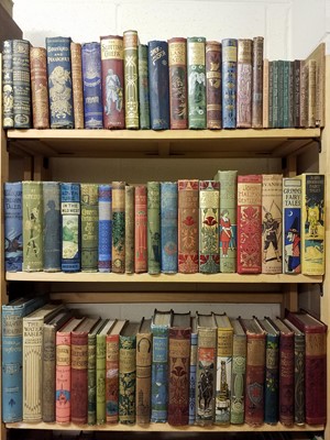 Lot 597 - Illustrated Literature. A large collection of 19th-century illustrated & picture cloth literature