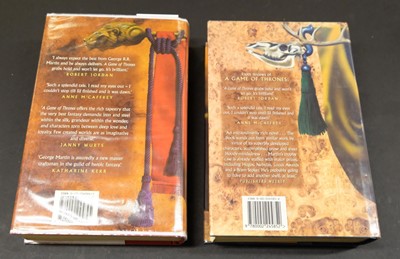 Lot 853 - Martin (George R.R.). A Game of Thrones, 1st edition, London: Voyager Harper Collins, 1996