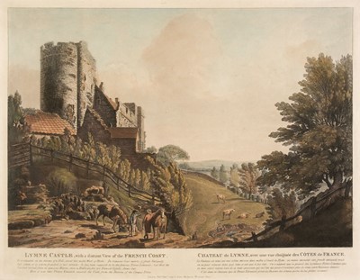 Lot 154 - Jukes (Francis). Lymne Castle with a distant view of the French Coast, 1799