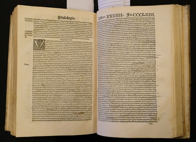 Lot 229 - Maffei (Raffaele, called Volaterranus). Commentariorum Urbanorum Raphaelis Volaterrani, 1511