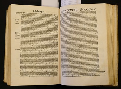 Lot 229 - Maffei (Raffaele, called Volaterranus). Commentariorum Urbanorum Raphaelis Volaterrani, 1511