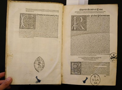 Lot 229 - Maffei (Raffaele, called Volaterranus). Commentariorum Urbanorum Raphaelis Volaterrani, 1511