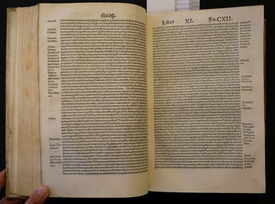 Lot 229 - Maffei (Raffaele, called Volaterranus). Commentariorum Urbanorum Raphaelis Volaterrani, 1511