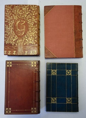 Lot 525 - Bindings. A collection of ten Arts & Crafts style bindings