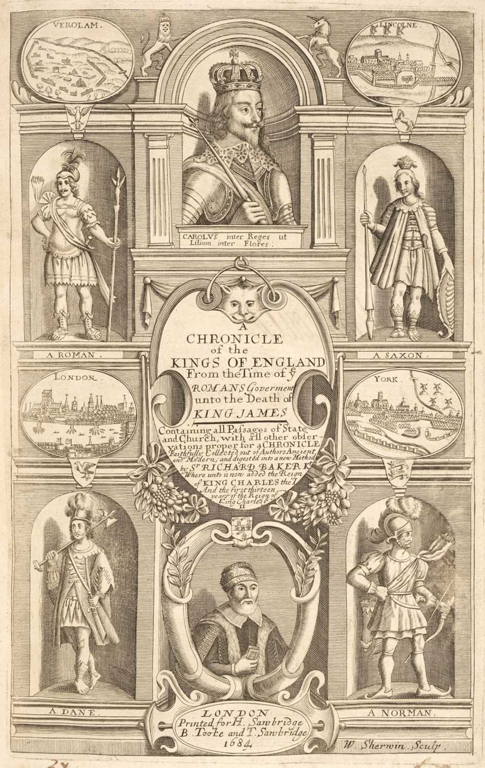 Lot 188 - Baker (Richard). A Chronicle of the Kings of England, 8th edition, 1684..., and others