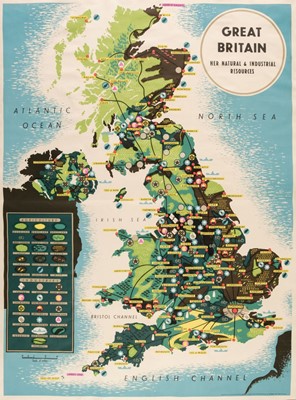 Lot 360 - British Isles.  Great Britain, Her Natural & Industrial Resources, circa 1944