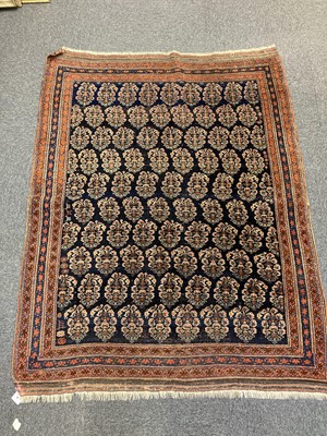 Lot 361 - Carpet. Iranian 'Afshar' woollen carpet, circa 1910