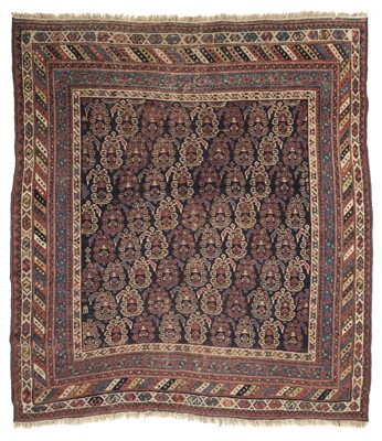 Lot 360 - Carpet. Iranian 'Afshar' woollen carpet, circa 1890