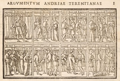 Lot 239 - Terence. Habes hic amice lector, P. Terentii Comoedias, 1533