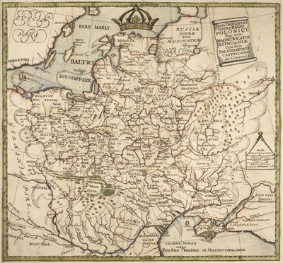 Lot 424 - Poland & Lithuania. Gudicanus (August), Nova Descriptio Totius Regni Polonici..., 1658