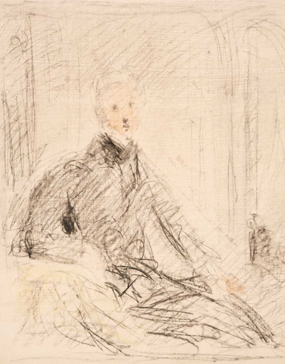 Lot 85 - Linnell (John, 1792-1882) A Portrait Sketch of a gentleman