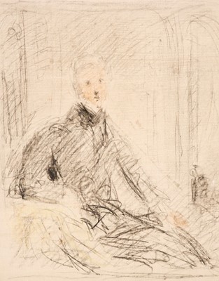 Lot 85 - Linnell (John, 1792-1882) A Portrait Sketch of a gentleman