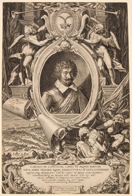 Lot 51 - Sadeler (Aegidius, 1570-1629). Charles de Longueval, Duc de Bucquoy, 1621
