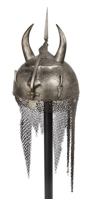 Lot 200 - Helmet. Indo-Persian Kulah-Khud