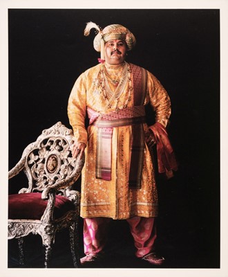 Lot 532 - Indian Rulers. A group of 60 colour photographs of Indian Maharajas, family members, ... , c. 1980