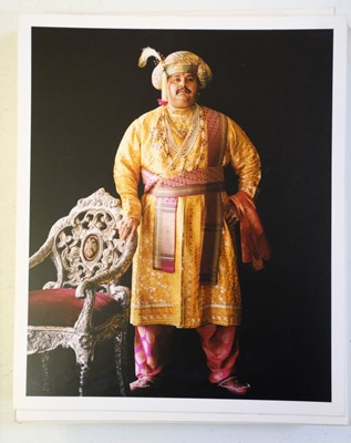 Lot 532 - Indian Rulers. A group of 60 colour photographs of Indian Maharajas, family members, ... , c. 1980